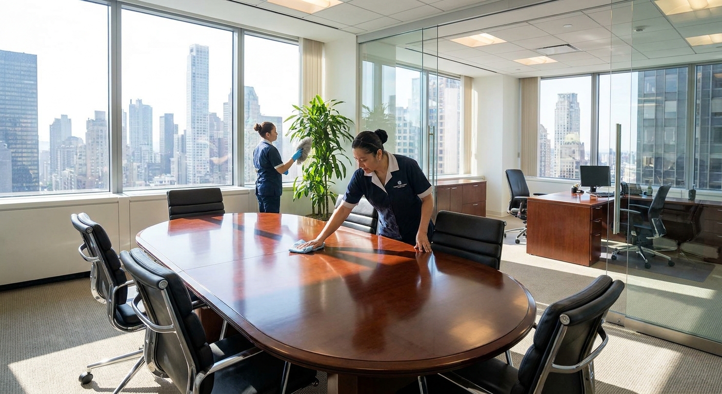 How Detailed Cleaning in NYC Keeps Workspaces Looking Professional