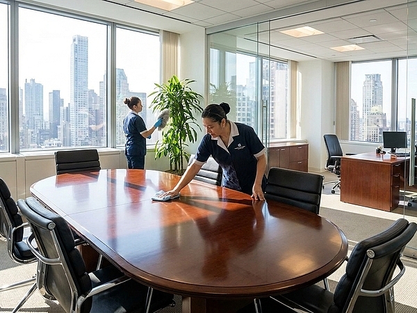 How Detailed Cleaning in NYC Keeps Workspaces Looking Professional