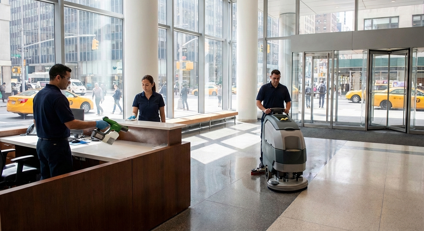 Commercial cleaning in NYC keeping up with city demands
