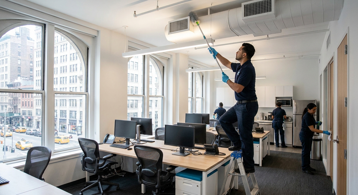 Is Your NYC Workspace Missing Key Deep Cleaning Areas?
