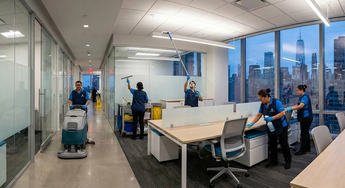 What Goes Into a Thorough Commercial Cleaning Service in NYC