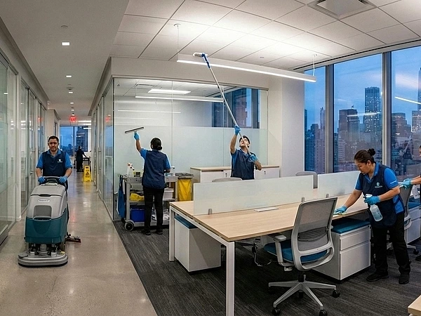 What Goes Into a Thorough Commercial Cleaning Service in NYC