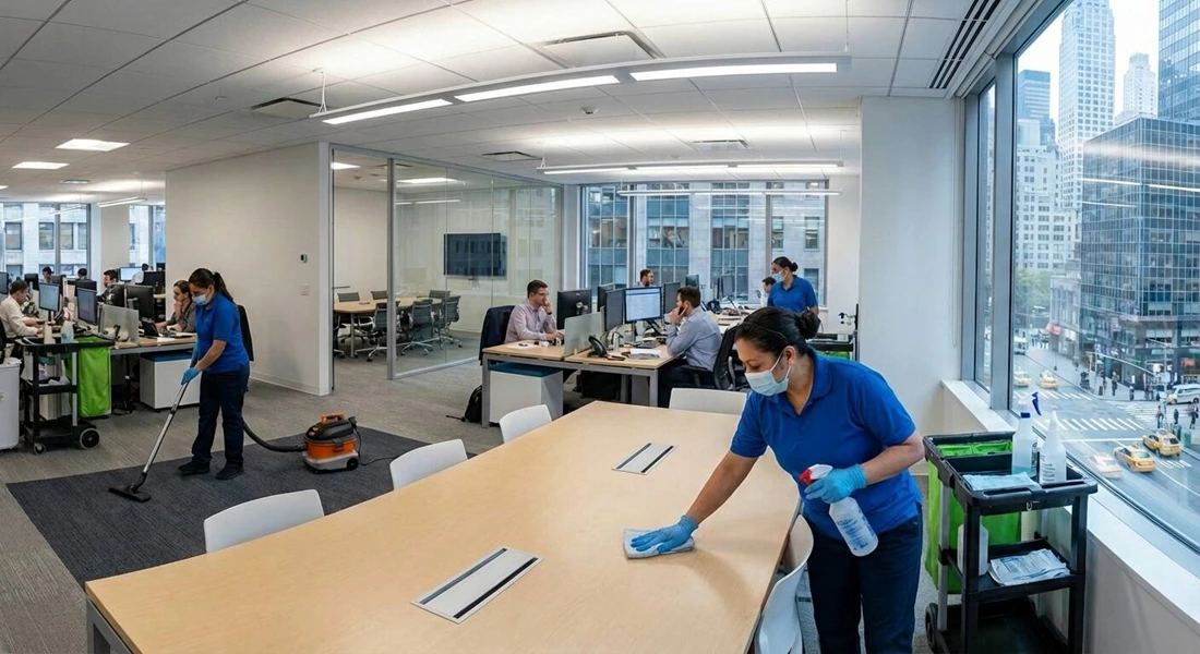 Why NYC Businesses Rely on Professional Cleaning for Busy Workspaces